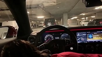 Genevieve Sinn Sucks Sevyan Hardens In Benz