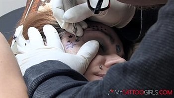 Amina Sky Gets A Fucking Extreme Face Tattoo