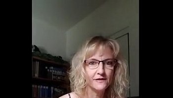 mature milf loves watching porn and masturbating
