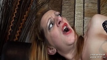 Mature french cougar in stockings analyzed with cum to mouth