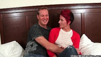 Mature milf gladly takes your cum