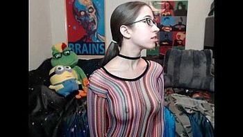 teen alexxxcoal flashing boobs on live webcam  - 6cam.biz