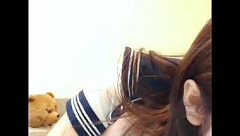 Japanese High School Sailor Cosplay Webcam - http://myxcamgirl.com