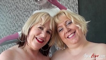 AgedLovE Hot Mature Trisha and Lexie Cummings Groupsex