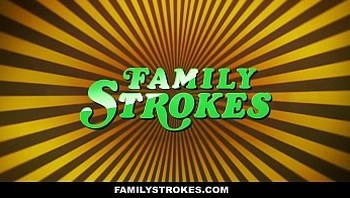 FamilyStrokes - Curvy Step Daughter Revenge Fucks Step Dad on Fathers Day