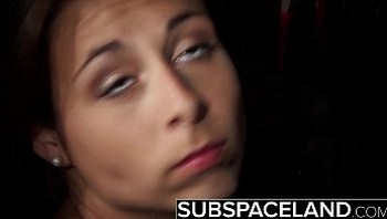 She is 18 and abused in hardcore bdsm the master cums in her mouth and slap