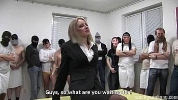 GANG BANG TIME FOR MARRIED MILF
