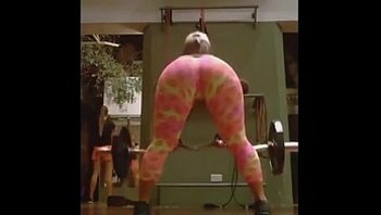Gostosa de legging socada