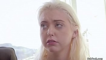 Teen sucks stepdads dick for money