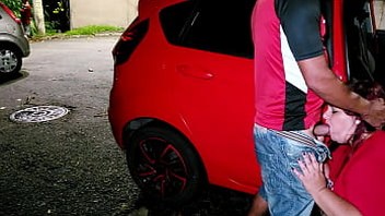 Royal Dogging. I stop the car on the street and have sex with several strangers who are on site