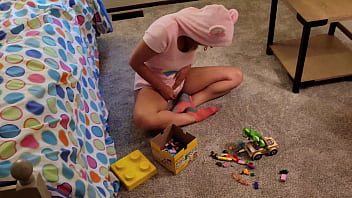 step Daughter needs her diaper changed and father fucks her while changing it