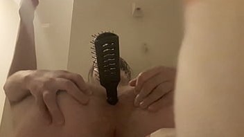 Anal hairbrush