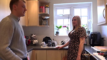 AuntJudysXXX - Hot BBW MILF Charlie Rae Fucks say no to Calming Step-Nephew