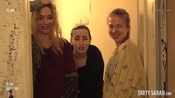 DIRTY SARAH - Perverse Visit Of Young Russian Bitches Who Would Do Anything To Get Some Cash