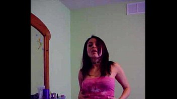 Young girl everywhere beautiful body dancing XXX