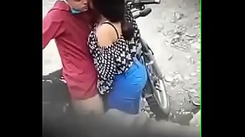 A quickie on the motorcycle