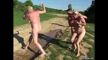 Grannies get fucked in the sludge