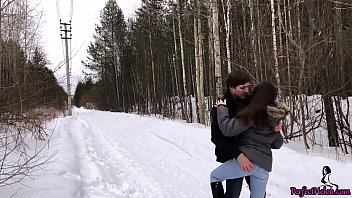 Babe Fantasizes about Tutor and Coition With Him in chum around with annoy Forest
