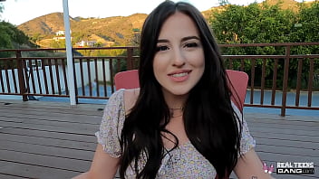 Real Teens - Beautiful Aubree Valentine Fucked On Waggish Porn Casting
