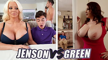 BANGBROS - Battle Of The Stepmom GOATs: Alura Jenson VS Maggie Still wet behind the ears