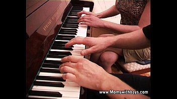 Mature Horny Piano Teacher Fucking Their way Student