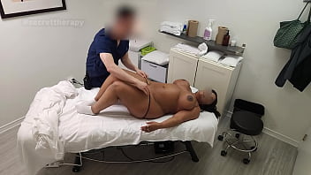 Jessica, a thic black student was steal to have my special massage