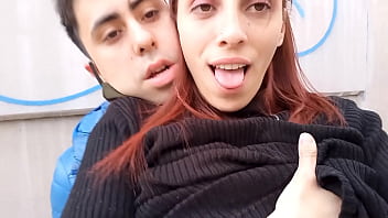 Risky public blowjob and fuck on the whirl next concerning the bus station and in dissimulation of lawfulness - @lynnscreamreal Public Adventures part 1