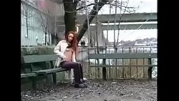 Hot Redhead Sucks and Fucks BBC in Public--www.facialpop.tk