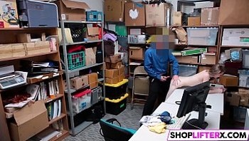 Shoplifting Cutie Catarina Gets Nailed