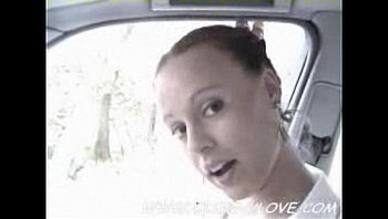 Car Blowjob Cumshot Swallow