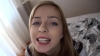 Abigaile Johnson swallow cum