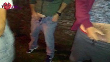 Cuckold takes his wife on her first Dogging to be abused by strangers