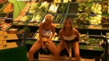 Public masturbation at the market