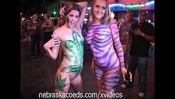Hot Teens and Moms at Fantasy Fest Part 1