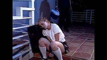 Runaway school girl Kitty Marie having sex