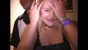 Hubby slaps phat little MILF Makes her suck fuck friends dicks and cunts