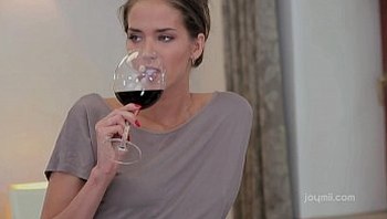 Silvie Delux perfect breasts dripping with cum