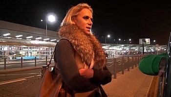 Big Titty Milf Airport Pick up and Fuck hard in Mea Melone van