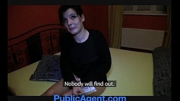 PublicAgent Cheating Alice Takes my Cum in her mouth