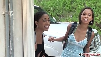 Teen Latinas got one dick today