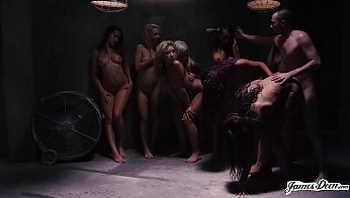 THE MOST INSANE 9 VS 1 GROUP ROUGH SEX ORGY MARATHON YOU HAVE EVER SEEN! - Featuring: Dani Daniels / Carmen Callaway / James Deen / Jessica Ryan / Janice Griffith / Carmen Caliente & MORE!