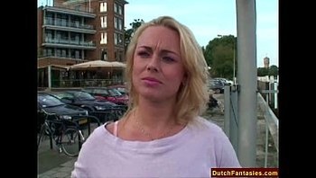 Natural Blonde Dutch Maiden Rough Fuck