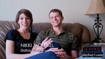 This new amateur swinger couple are natural swingers