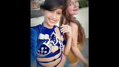 two hot chicks dancing funk