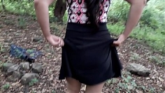 I fucked her in the forest and ended up inside her