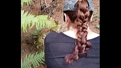 I take it to the forest to record it