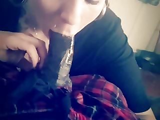 REDHEAD Slut Spun Sucks Husband Bf Bbc