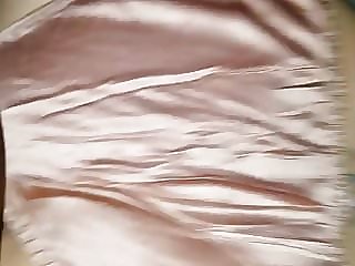 Satin panty fuck