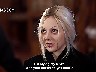 Slave girl reporting for Master