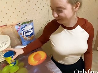 She Sucked Me Right in the Kitchen, Free Porn a0: xHamster